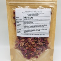 4015 Mei, hua ban de haute qualité, 2 pétales de rose séchées, vente en gros