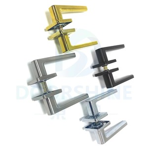 Poignée de porte argentée de qualité supérieure pour porte principale chambre ou bureau ajoute une touche de classe à tout décor contemporain indien - Product Image 2