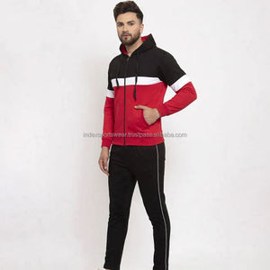 Dernier design de survêtement pour homme 2025, ensemble de survêtement décontracté avec pull à capuche ajusté et pantalon, pour le sport masculin - Product Image 4
