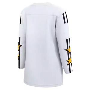 Uniformes de hockey sur glace personnalisés avec sublimation complète Uniforme de hockey sur glace pour hommes en polyester 100% sublimé avec l'équipe de tailles personnalisées - Product Image 3