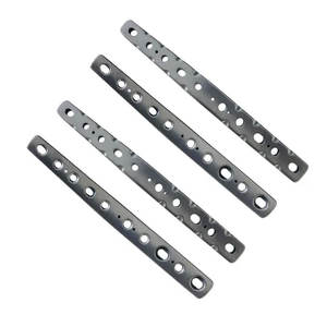 Trauma Implante hueso Quirúrgico Veterinario Bloqueo Hueso Fractura Placa Fusión Placa Bloqueo (Recta) 2,7/3,5 - Product Image 3