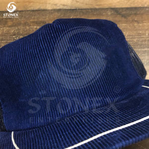 Sombrero de camionero deportivo personalizado de hip-hop de moda en blanco estructurado de 6 paneles personalizado profesional - Product Image 3