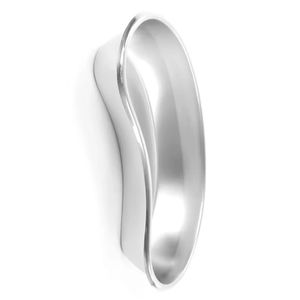 Plat de rein taille personnalisée bol en forme de rein en acier inoxydable réutilisable matériel en acier inoxydable plat de rein taux de gros OEM - Product Image 1