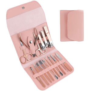 Logo personnalisé de bonne qualité coupe-ongles professionnel portable dissolvant Cutter Nipper Clipper Kits ensemble de manucure de beauté - Product Image 4
