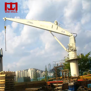 Pequeña grúa de cubierta marina de 1 tonelada Grúa de pluma de nudillo de China montada en camión Precio de 3 toneladas y 5 toneladas - Product Image 4