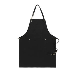 Adult Thickened Canvas <b>Apron</b>, Breathable and Waterproof Canvas Chef <b>Apron</b>, Customizable logo Printed Canvas <b>Apron</b> Wholesale - Product Image 1