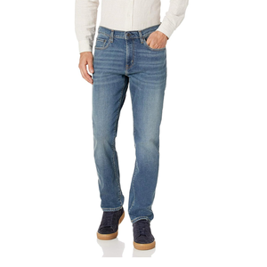 Pantalons en jean stretch ajustés pour homme, confortables et durables - Product Image 5