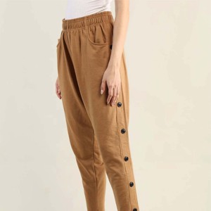 Pantalones de chándal para mujer con cintura elástica y cordón, pantalones deportivos cómodos y elegantes para correr, Fitness - Product Image 3