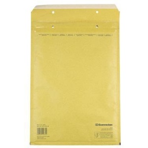 Sobres de Papel Kraft Marrón Natural Soennecken G/4, Paquete de 100 Unidades con Cierre Autoadhesivo, Sobres Acolchados - Product Image 1