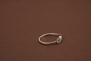 Anillo de moissanita de diamante cultivado en laboratorio Premium corte redondo VS1 claridad IGI SGL certificado Oro rosa oro plata suministro directo de fábrica - Product Image 4