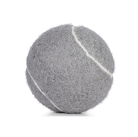 Balle de tennis personnalisée en gros OEM de haute qualité à bas prix pour l'utilisation d'un match de rebond Balle de tennis