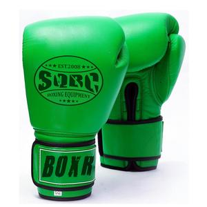 Gants de boxe Muay Thai en cuir lourd MMA protégés contre les UV pour l'entraînement et le combat pour une utilisation universelle - Product Image 1