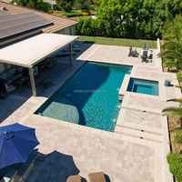 Piscine souterraine OEM, piscine modulaire extérieure pour villa, hôtel, jardin