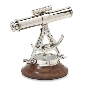 Alidade pequeña Premium de color marrón con campus para laboratorios de ciencia náutica para fines educativos, precio al por mayor - Product Image 2