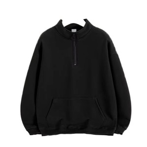 Jersey de manga larga personalizado de alta calidad para hombre, sudadera, Tops de invierno, bonito diseño de felpa, cierre de cremallera, estilo informal cálido Suelto - Product Image 2