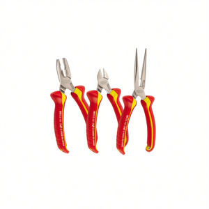 USAG Assorted Combination <b>Pliers</b> 1000V 3-Piece <b>Set</b> - Product Image 2