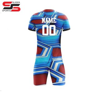 Uniforme de fútbol sublimado personalizado, Conjunto de camiseta de fútbol, ropa deportiva, uniformes de entrenamiento a precio barato al por mayor - Product Image 3