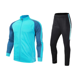 Survêtements de football à séchage rapide vêtements de jogging pour hommes survêtements d'entraînement de football respirants personnalisés quantité minimale de commande bas avec des prix bon marché à vendre - Product Image 1