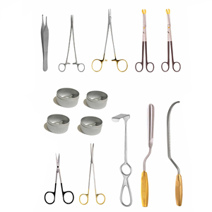 Offre Spéciale 14 pièces Instruments de blépharoplastie ensemble CE ISO médical blépharoplastie chirurgie ensemble prix de gros OEM conception personnalisée - Product Image 2