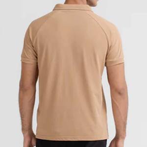 Chemise Homme Décontractée Unie à Manches Courtes en Fibre de Bambou 100% Respirante avec Fermeture Éclair Frontale - Product Image 6