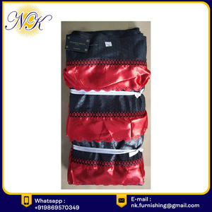 ผ้าลูกไม้ผ้าฝ้าย100% ย้อมตัดลายเรียบดีไซน์ใหม่จากผู้ผลิตอินเดีย - Product Image 2