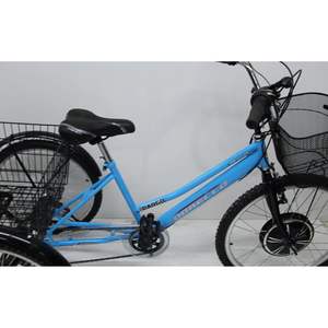 Dorello L22 Model 48 Volt Electric <b>Tricycle</b> Cargo Transporter with Battery Powered Bike Electric Features - Product Image 4