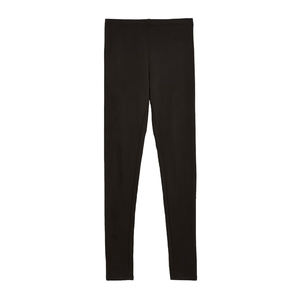 Leggings de sport en polaire thermique pleine longueur, spandex/polyester, taille mi-haute, ajustés au corps, antibactériens, respirants, pour la course à pied et le jogging - Product Image 1