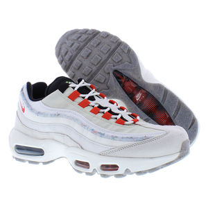 NIKE AIRMAX 95 SE รองเท้า unisex สี: lightbone/Habanero สีแดง/สีดำ100% แท้ - Product Image 5