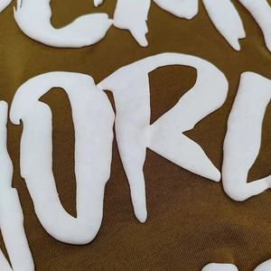 Fabricantes de ropa personalizados de los hombres de gran tamaño de peso pesado francés Terry pulóver sudaderas con capucha 3D Puff impresión liso teñido invierno - Product Image 3