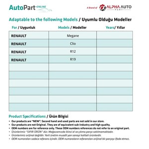 Bague de Levier de Vitesse - 10 Pièces pour Renault Mégane, Clio, R12, R19 - Product Image 2