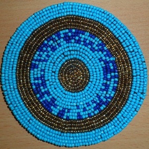 Manufacturer <b>Beaded</b> <b>Coaster</b> BC0046 Indian Diamond Export Table Decoration - Product Image 5