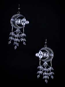 ต่างหูเม็ดเดี่ยวใบมะกอกเกรดดีที่สุดส่งตรงจากผู้จัดจำหน่ายอินเดียเครื่องประดับแฟชั่นคุณภาพแวววาว - Product Image 3