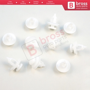 BCF413 10 ชิ้นคลิปยึดแผงประตูสำหรับ 106 206 306 406 แซ็กโซ ซาร่า เบอร์ลินโก คอมโบ 699050 - Product Image 5