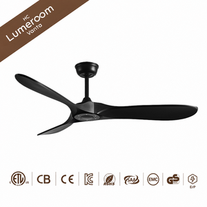 Ventilador de Techo Negro de 42 Pulgadas con 3 Aspas, Sin Luz, con Control Remoto, Motor DC Reversible Silencioso para Dormitorio y Sala de Estar - Product Image 6