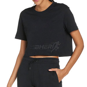 Fashion Wear Hot Sale Women <b>Crop</b> <b>Top</b> Canvas 100% Cotton High Quality Quick Dry Breathable Casual - Product Image 4