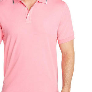 เสื้อโปโลผู้ชายแบบลำลองเสื้อเชิ้ตคอโปโลผ้าฝ้าย100% ผ้าโพลีเอสเตอร์ผ้าไมโครไฟเบอร์พิมพ์ลายแบบกำหนดเอง - Product Image 4