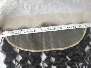 Remy-extensiones de cabello malayo para mujer, cabello Natural ondulado con encaje Frontal, Color negro, indio, peruano, virgen, 13x4, venta al por mayor - Product Image 2