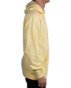 Sweat à capuche unisexe surdimensionné personnalisé en tissu éponge français pull-over de qualité supérieure de couleur unie sweat-shirt avec poche kangourou - Product Image 4