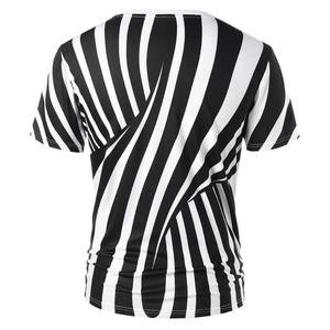 Respirant 100% coton coupe ample imprimé T-Shirt surdimensionné pour hommes tissu tricoté décontracté Gym Fitness porter avec Logo Design - Product Image 2