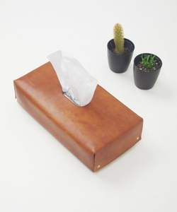 Caja de pañuelos de cuero de estilo moderno para detalles decorativos en salas de estar, espacios de trabajo o áreas de espera de invitados - Product Image 6