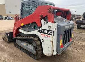 Takeuchi TL10V2 Mini chargeuse compacte d'occasion Capacité de charge de 1-5 tonnes Entraînement sur chenilles Kyb Cylindre hydraulique Accessoire pour godet-Nouveau - Product Image 5