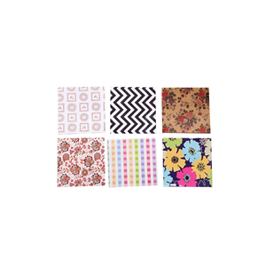 Lot de 50 feuilles biodégradables de papier de copie design à motifs assortis avec des motifs géométriques floraux uniques et artistiques - Product Image 5