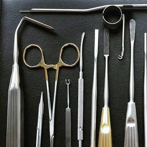 Ensemble d'instruments de chirurgie rhinoplastique manuelle, kit chirurgical réutilisable en acier inoxydable, certifié CE et MOL, classe II - Product Image 5