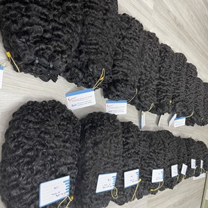 Venta al por mayor de vapor birmano máquina de rizos de doble dibujado Color Natural de trama suave de lujo extensiones de cabello liso tejido - Product Image 6