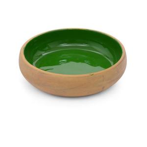 ชามไม้เคลือบเงาสำหรับเสิร์ฟผลไม้ทรงลึกสำหรับโต๊ะอาหารชามเสิร์ฟอาหาร - Product Image 1