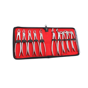Dental Extracting Forceps Adult Set 10pcs Manual German Grade Stainless Steel CE Certified Reusable-Rust-Free 5+ Year Warranty - Product Image 2
