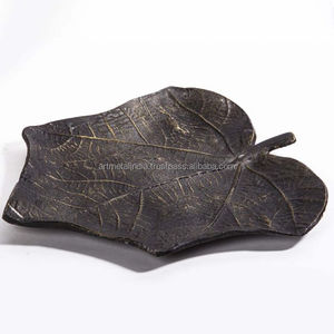 NEW DESIGN CASTING ALUMINIUM LEAF FOR SALE HANDMADE SCULPTURE NEW STYLE ALUMINUM SCULPTURE IN WHOLESALE PRICE - Product Image 2