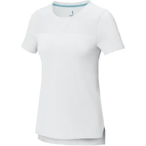 T-shirt en borax recyclé pour femmes, merchandising promotionnel durable - Product Image 1