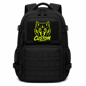 Parche de PVC Personalizado con Nombre y Revestimiento de Velcro |   Parche de Goma Personalizado |   Etiqueta de PVC Suave 3D para Sombreros y Mochilas - Product Image 5