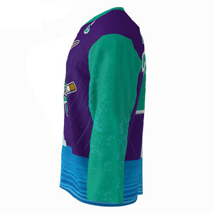 Maillot de hockey sur glace de qualité supérieure fabriqué en usine Maillot de hockey sur glace le plus vendu à la mode en plusieurs couleurs fabriqué au Pakistan - Product Image 2